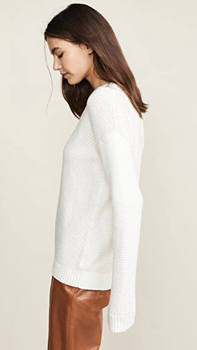 Shop Sablyn Harper Sweater In White