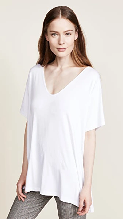 Hatch The Perfect Vee Maternity T-shirt In White