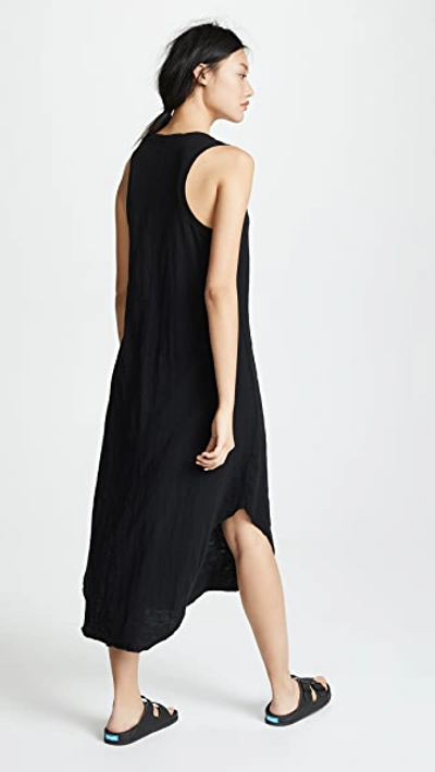 Z Supply Reverie Woven Dress In Black