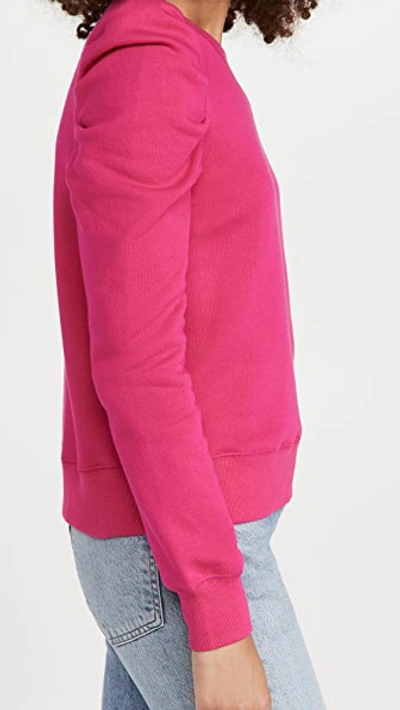 Shop Rebecca Minkoff Janine Sweatshirt Hot Pink