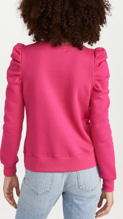 Shop Rebecca Minkoff Janine Sweatshirt Hot Pink