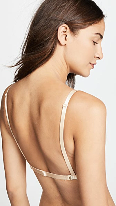 The Natural Full Figure U Plunge Bra In Off White