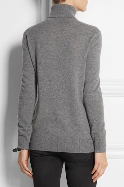 Shop Equipment Oscar Cashmere Turtleneck Sweater In Gray