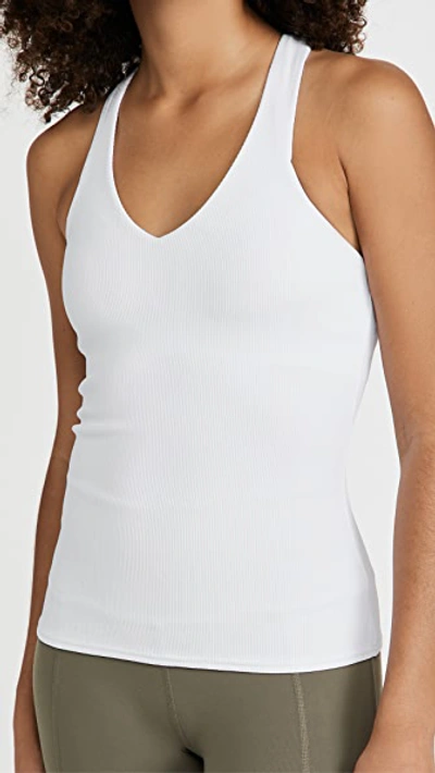 Shop Alo Yoga Elevate Tank In White