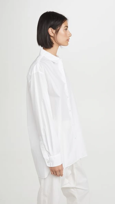 Shop Nili Lotan Yorke Shirt White