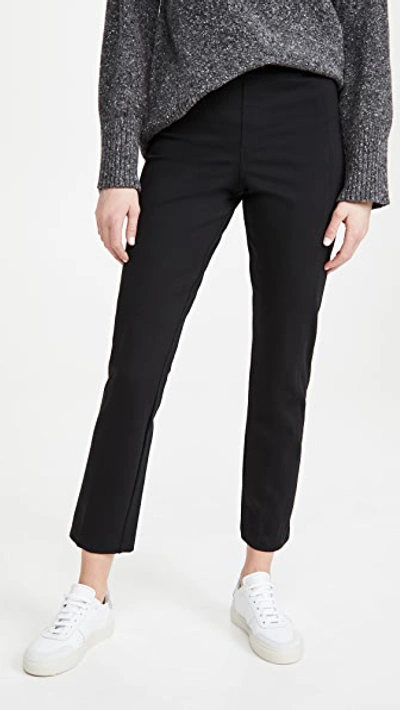 Spanx Slim Straight Pants Black L In Black