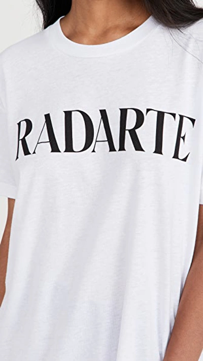 Shop Rodarte Radarte (rad) White T-shirt