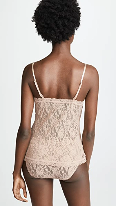 Shop Hanky Panky Signature Lace V Front Cami In Chai