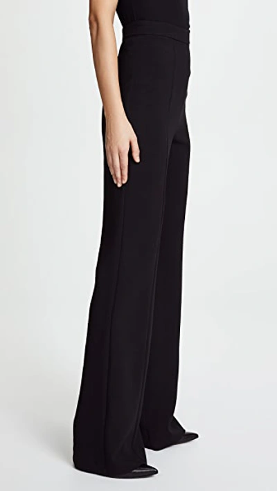 Black Halo Isabella Flare Pants In Black