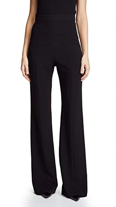 Black Halo Isabella Flare Pants In Black
