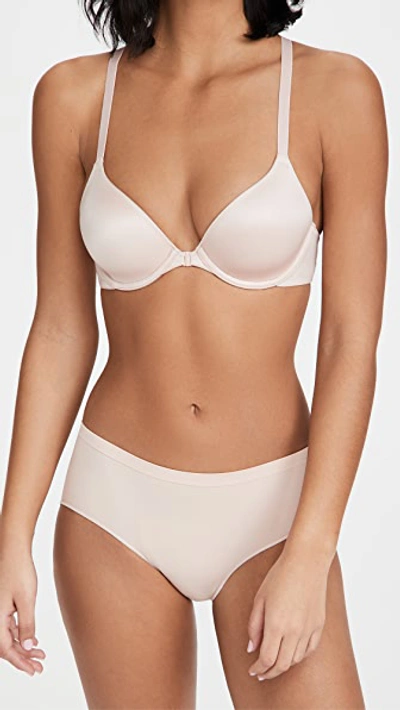 B.tempt'd By Wacoal Comfort Intended Hipster Briefs In Rose Smoke