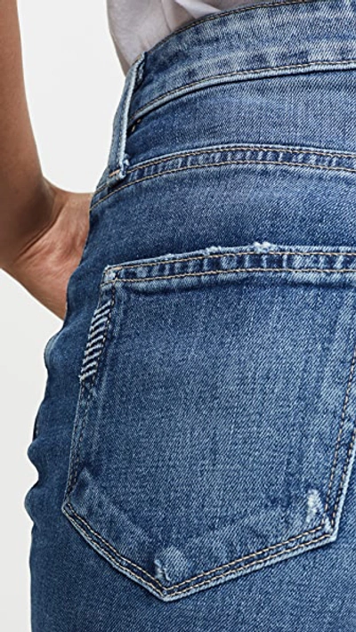 Paige Sarah Ripped Slim Leg Jeans In Briony Destructed
