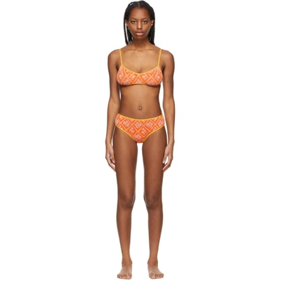 Shop Cormio Orange Sandy Bikini In Mandarino