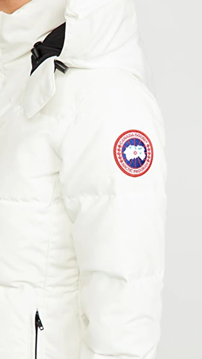 Shop Canada Goose Chelsea Parka N Star Wh-bl De Let Du Nrd