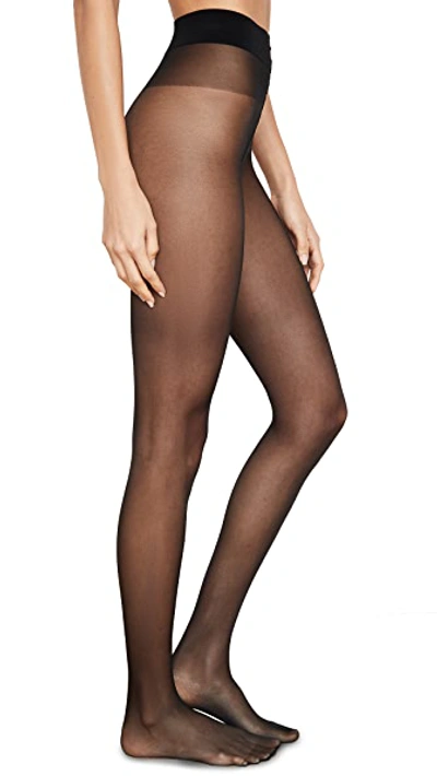 Shop Wolford Satin Touch 20 Comfort Tights In Black