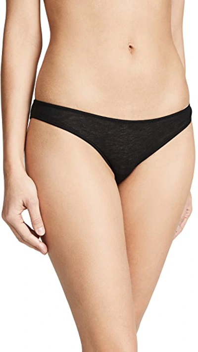 Shop Skin Bikini Panties In Black