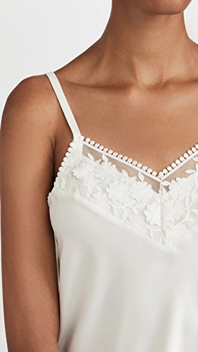 Flora Nikrooz Kylie Charmeuse Cami Set With Lace In Ivory