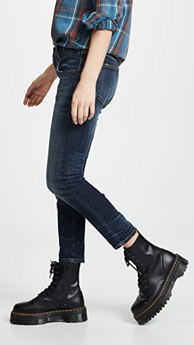 Shop R13 Biker Boy Jeans In Howell Indigo