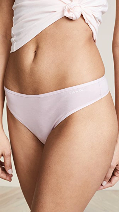 Shop Calvin Klein Underwear Form Thong In Connected
