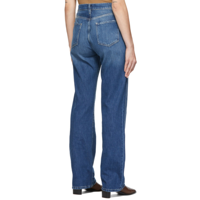 Shop Frame Blue 'le Jane' Jeans In Kessler
