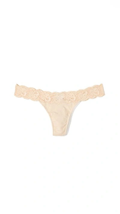 Shop Cosabella Never Say Never Maternity Thong In Blush