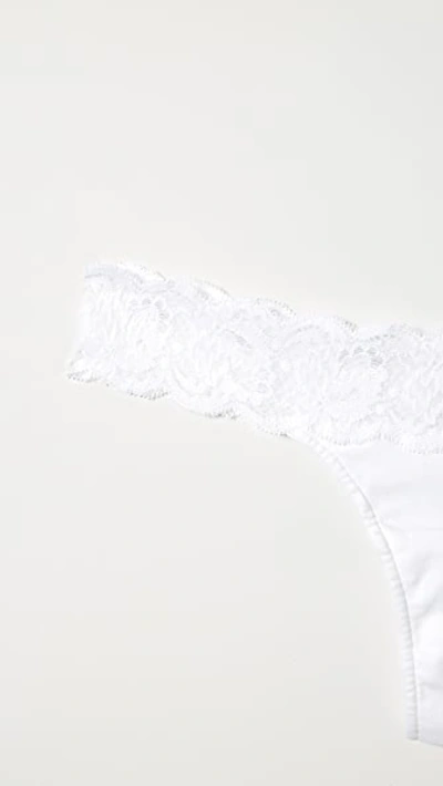 Shop Cosabella Never Say Never Maternity Thong In White