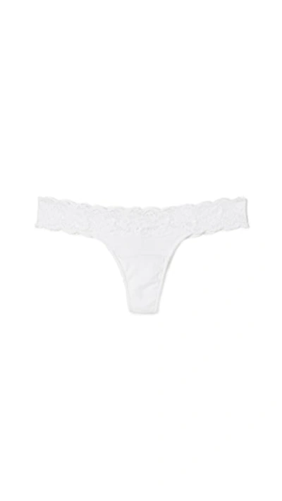 Shop Cosabella Never Say Never Maternity Thong In White