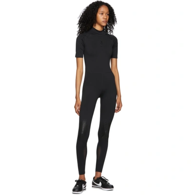 Nike Black Mmw Edition Mesh Bodysuit | ModeSens