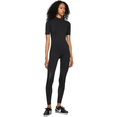 Nike Black Mmw Edition Mesh Bodysuit