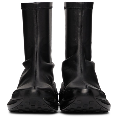 Shop Givenchy Black Giv 1 Socks Sneakers In 001 Black