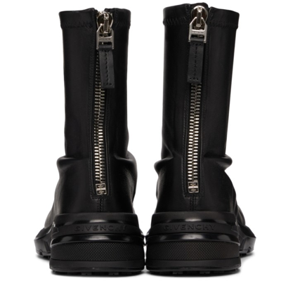 Shop Givenchy Black Giv 1 Socks Sneakers In 001 Black