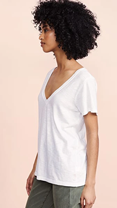 Shop Paige Zaya Tee White