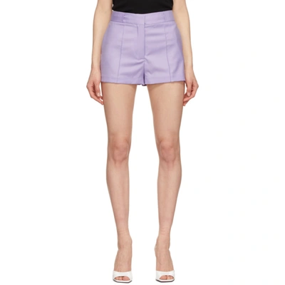 Shop Gauge81 Purple Salina Shorts In Lavender