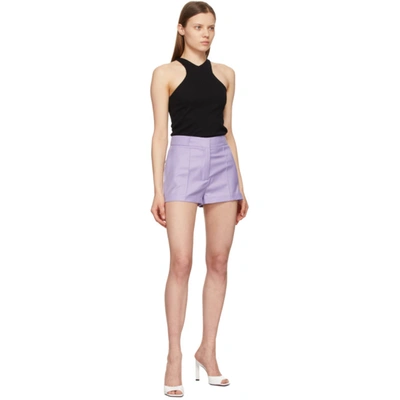 Shop Gauge81 Purple Salina Shorts In Lavender