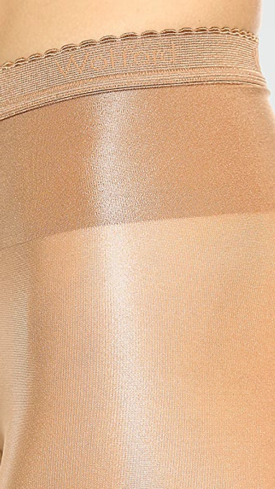 Shop Wolford Neon 40 Tights In Gobi