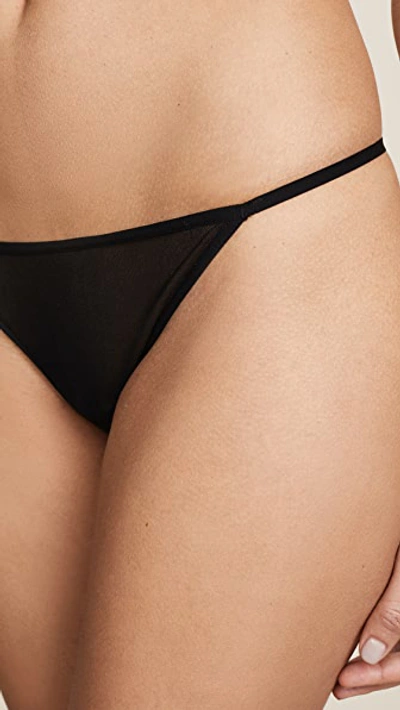 Shop Cosabella Soire Italian Thong In Black