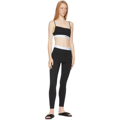 Shop Coperni Black C+ Leggings