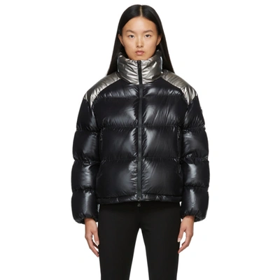 Shop Moncler Black & Silver Down Cuscute Jacket In 999 Black