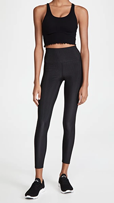 Shop Beach Riot Ribbed Ayla Leggings Black