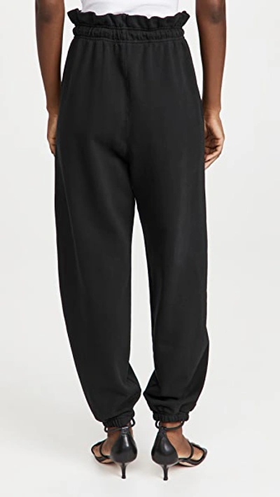 Shop Agolde Paperbag High Rise Relaxed Leg Sweatpants