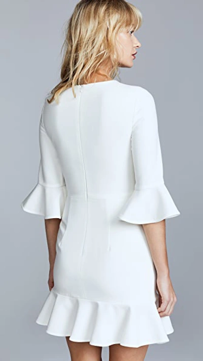 Black Halo Brooklyn Sheath Dress In Porcelain