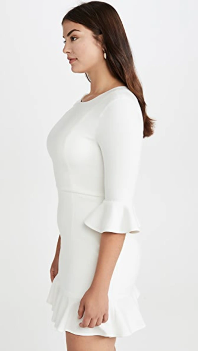 Black Halo Brooklyn Sheath Dress In Porcelain