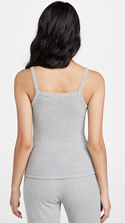 Shop Leset Willow Tank Top In Light Heather Grey