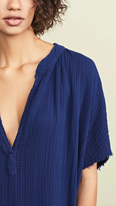 9seed Tunisia Cover Up Caftan In Pacific