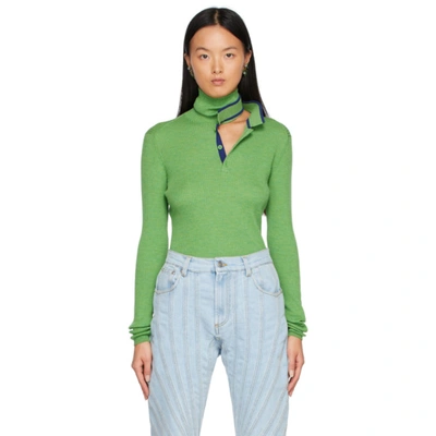 Kelly green hot sale and navy sweater