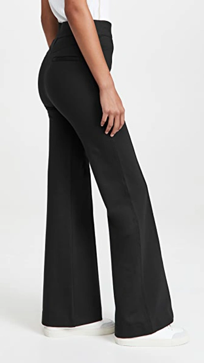 Spanx Hi Rise Flare Pants In Classic Black