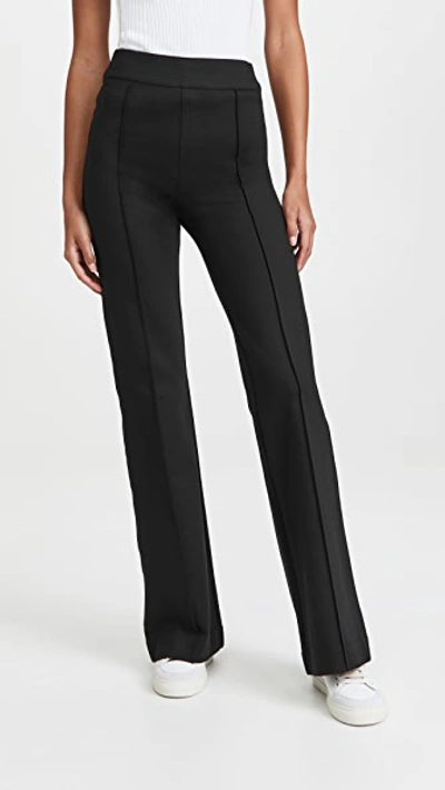 Spanx Hi Rise Flare Pants In Classic Black