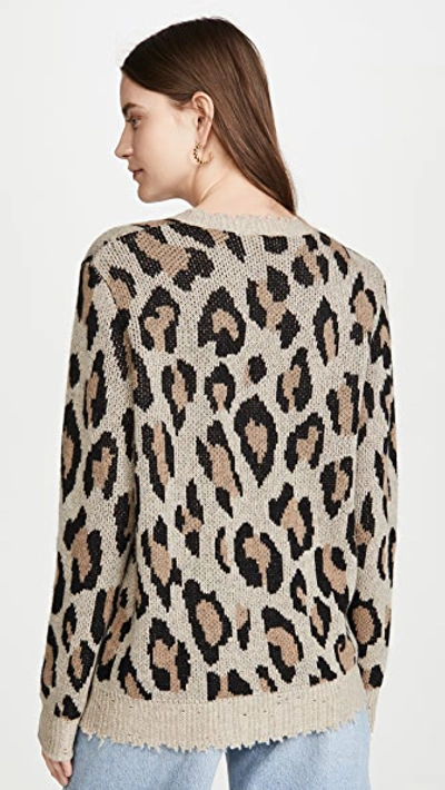 Shop R13 Leopard Cashmere Sweater