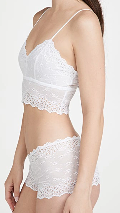 Shop B.tempt'd By Wacoal B. Tempt'd By Wacoal Inspired Eyelet Bralette White