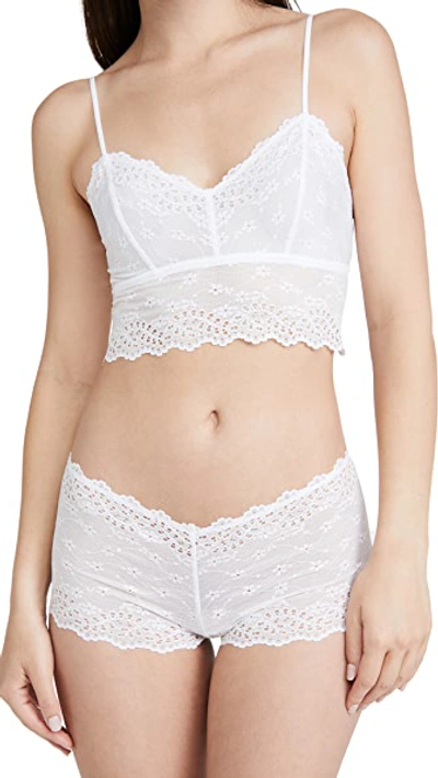 Shop B.tempt'd By Wacoal B. Tempt'd By Wacoal Inspired Eyelet Bralette White